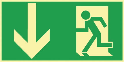 Cartello di salvataggio BGV A8 ( 3000277452 ) L297xL148 mm plastica