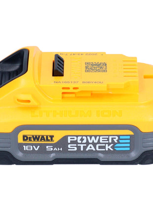 Pulidora excéntrica a batería DeWalt DCM 849 N 18 V 180 mm sin escobillas + 1x batería Powerstack 5,0 Ah - sin cargador