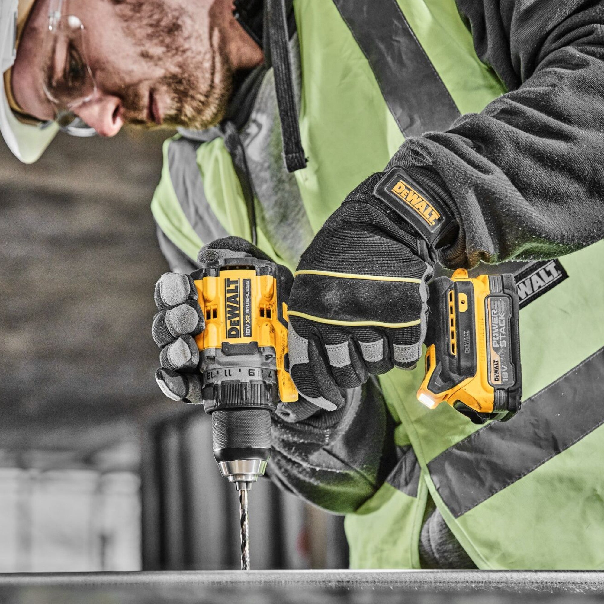 DeWalt DCD 800 N Akku Bohrschrauber 18 V 90 Nm Brushless 1x Akku 5 0 Ah ohne Ladegeraet 4 - toolbrothers