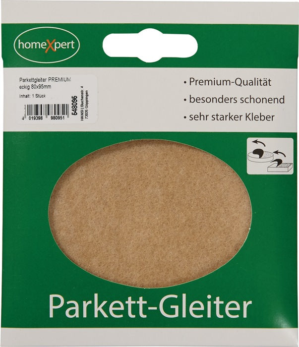 Parquet glides Premium ( 3000271034 ) 80 x 95 mm self-adhesive