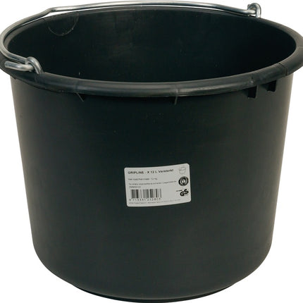 Seau de chantier GRIPLINE X ( 4000819009 ) 12 l plastique