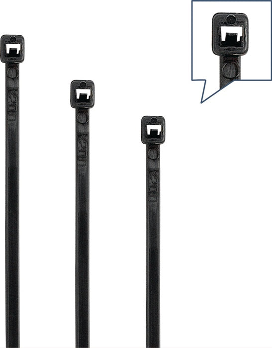 Cable tie ( 4000900885 ) Length 360 mm Width 7.6 mm 550 N