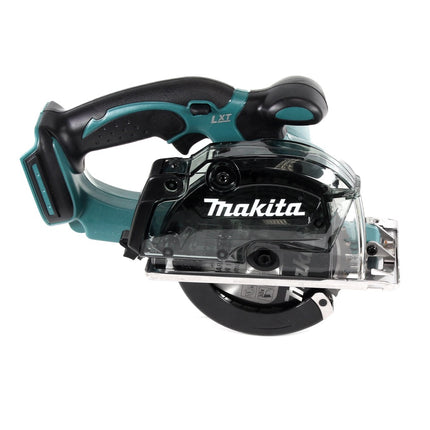 Makita DCS 552 RM1 18 V Akku Metall Handkreissäge 136 mm + 1x 4,0 Ah Akku und Ladegerät + Sägeblatt und Schutzbrille - Toolbrothers