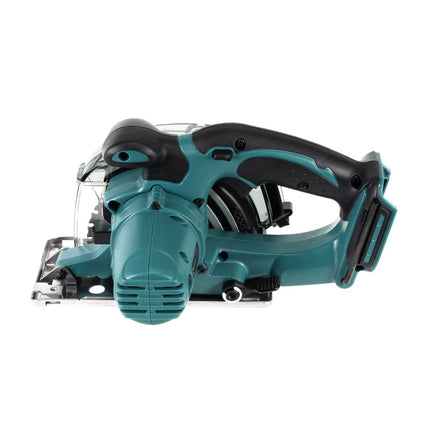 Makita DCS 552 RT 18 V Akku Metall Handkreissäge 136 mm + 2x 5,0 Ah Akku und Lader + Sägeblatt und Schutzbrille - Toolbrothers