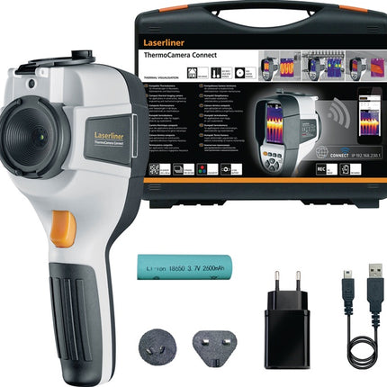 Laserliner Wärmebildkamera ThermoCamera Connect ( 4000858090 ) 240 x 320 Pixel -20°C - 350 °C