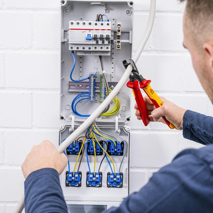 Cesoie per cavi Knipex StepCut XL ( 8004039101 ) lunghezza 225 mm rivestimento in plastica