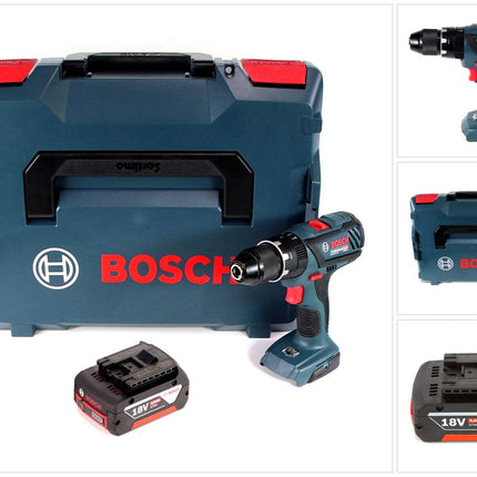 Bosch GSB 18 V-28 Professional 18 V Li-Ion Akku Schlagbohrschrauber in L-Boxx + 1 x 5,0 Ah Akku - ohne Ladegerät - Toolbrothers