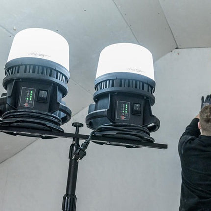 Brennenstuhl Foco de construcción híbrido LED 12050 MH ( 8002643423 ) 100 W 12000 lm IP54