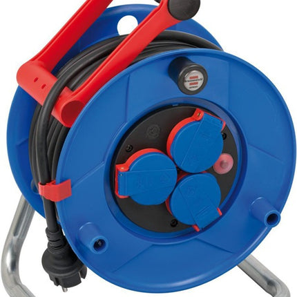 Zwijacz kabla Brennenstuhl Garant ( 8000337573 ) 25 m gumowo-neoprenowy 3 x 1,5 mm² plastikowy IP44