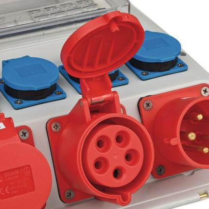 Brennenstuhl plastic wall-mounted distributor ( 4000873992 ) CEE-32 A, 5-pole