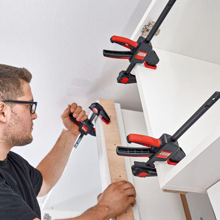 Bessey Einhandtischzwinge EZR ( 4000831639 ) Spannweite 150 mm Spreizweite 120 - 310 mm