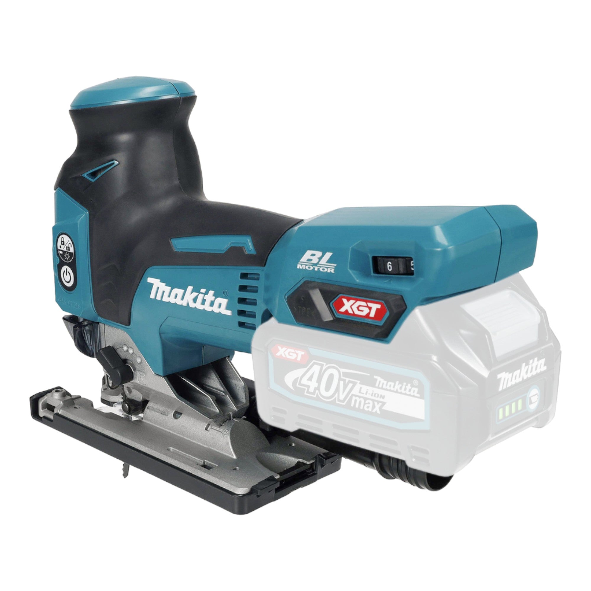 Makita JV 001 GM101 Akku Stichsaege 40 V max 135 mm Brushless 1x Akku 4 0 Ah Makpac ohne Ladegeraet 4 - toolbrothers