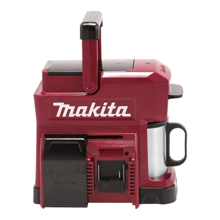 Makita DCM 501 ZAR Cafetera sin cable 12 V max / 18 V rojo solo - sin batería, sin cargador