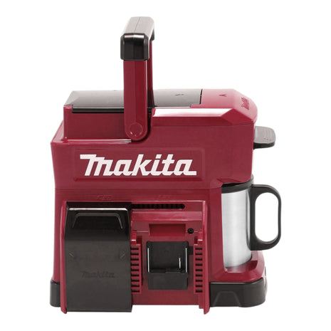 Makita DCM 501 ZAR Cordless coffee maker 12 V max / 18 V red solo - without battery, without charger