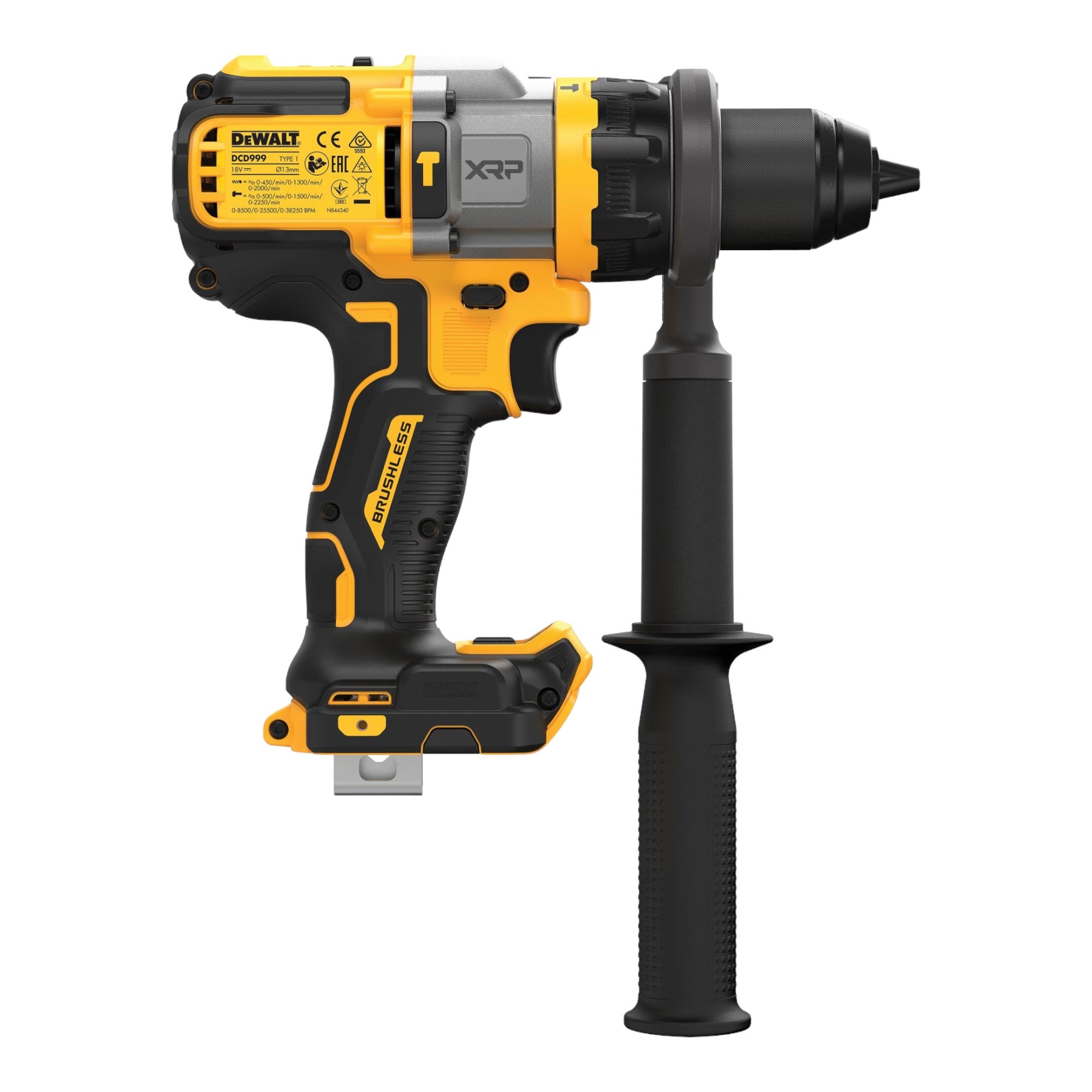 DeWalt DCD 999 D1T Akku Schlagbohrschrauber 18 V 95 Nm Brushless 1x Akku 2 0 Ah Ladegeraet TSTAK 4 - toolbrothers