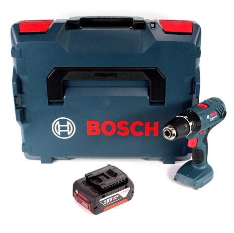 Bosch Professional GSB 18V-21 Akku Schlagbohrschrauber 18V 55Nm + 1x Akku 5,0Ah + L-Boxx - ohne Ladegerät - Toolbrothers