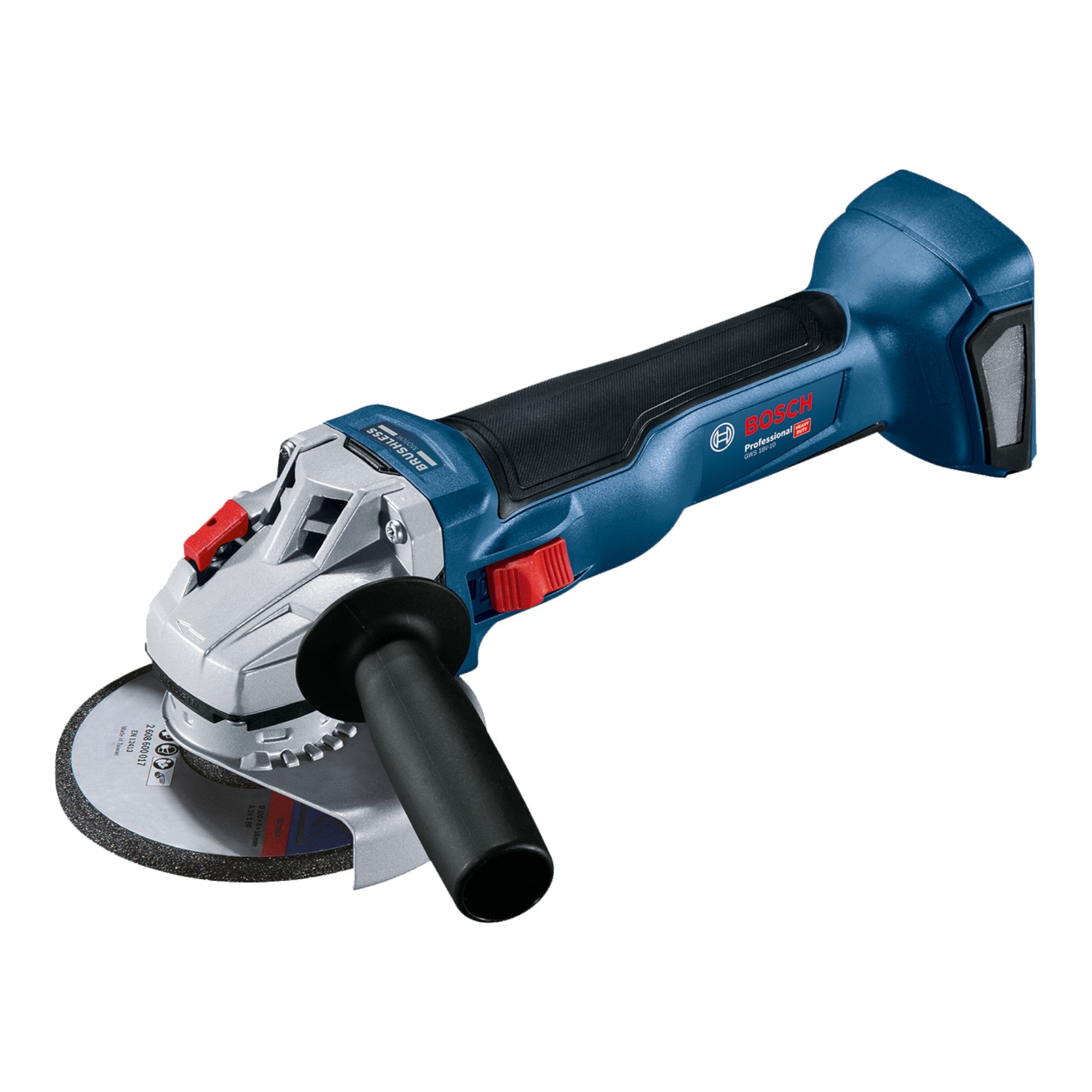 Bosch GWS 18V 10 Professional Akku Winkelschleifer 18 V 125 mm Brushless 2x Akku 5 0 Ah Ladegeraet 1 - toolbrothers