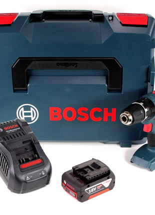 Bosch Professional GSB 18V-21 Akku Schlagbohrschrauber 18V 55Nm + 1x Akku 5,0Ah + Ladegerät +  L-Boxx - Toolbrothers