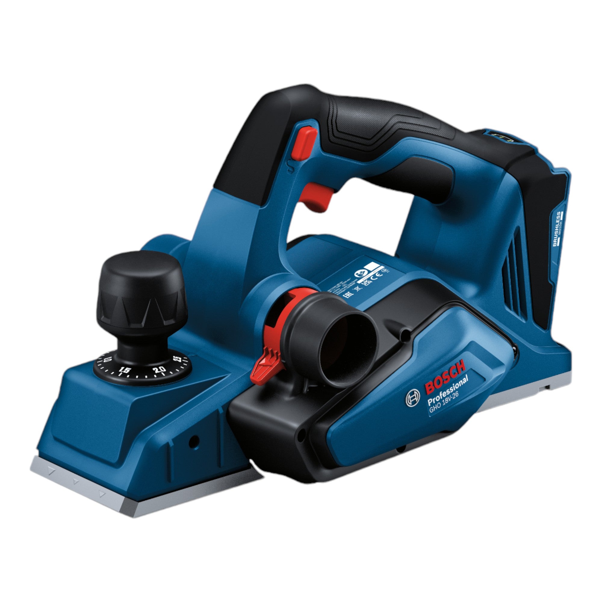 Bosch GHO 18V 26 Professional Akku Hobel 18 V 2 6 mm Brushless 1x Akku 4 0 Ah Ladegeraet L Boxx 1 - toolbrothers