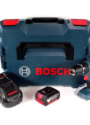 Bosch Professional GSB 18V-21 Akku Schlagbohrschrauber 18V 55Nm + 1x Akku 6,0Ah + Ladegerät + L-Boxx - Toolbrothers