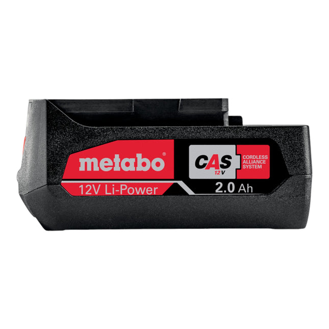 Juego de baterías Metabo 4x Li-Power 12 V 2,0 Ah / 2000 mAh Li-Ion con indicador de nivel de carga ( 4x 625406000 )