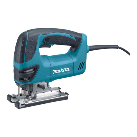 Makita 4350 FCTJ pendulum action jigsaw 720 watts 135 mm + 10-piece jigsaw blade set + Makpac