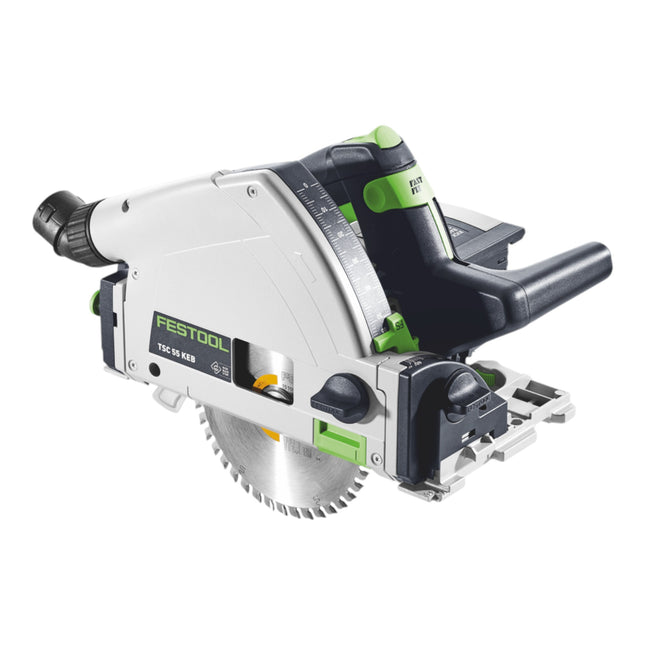 Festool TSC 55 KEB-Basic-5,0 akumulatorowa zagłębiarka 18 V / 36 V ( 2x 18 V ) 160 mm bezszczotkowa ( 577025 ) + 2x akumulator 5,0 Ah + systainer - bez ładowarki