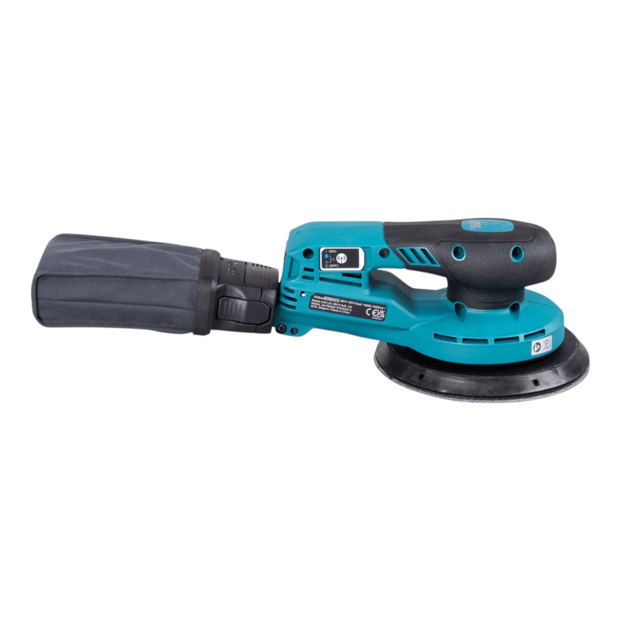 Makita BO 004 CGA1 Akku Exzenterschleifer 40 V max 150 mm 3 0 mm Hub Brushless 1x Akku 2 0 Ah ohne Ladegeraet 4 - toolbrothers