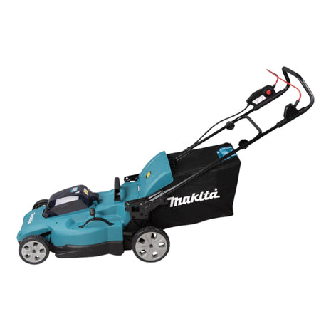 Makita DLM 538 PF4 tosaerba a batteria 36 V ( 2x 18 V ) 530 mm + 4x batteria ricaricabile 3,0 Ah + caricabatterie