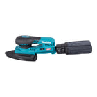 Makita BO 006 CGM201 Ponceuse delta sans fil 40 V max. 100 x 150 mm 3,0 mm course Brushless + 2x batterie 4,0 Ah + chargeur + Makpac