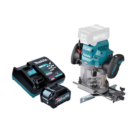 Makita RP 001 GD101 Akku Oberfraese 40 V max 12 mm Brushless 1x Akku 2 5 Ah Ladegeraet 0 - toolbrothers