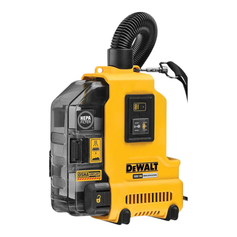 DeWalt DWH 161 E1 Akku Universalabsaugung 18 V 0,21 l Brushless + 1x Powerstack Akku 1,7 Ah + Ladegerät