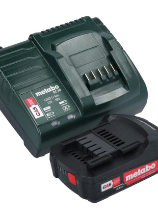 Pistola di soffiaggio a batteria Metabo BP 18 LTX BL 18 V senza spazzole + 1x batteria ricaricabile 2,0 Ah + caricabatterie