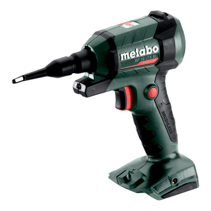 Pistola sopladora sin cable Metabo BP 18 LTX BL 18 V sin escobillas + 1x batería LiHD 4,0 Ah - sin cargador