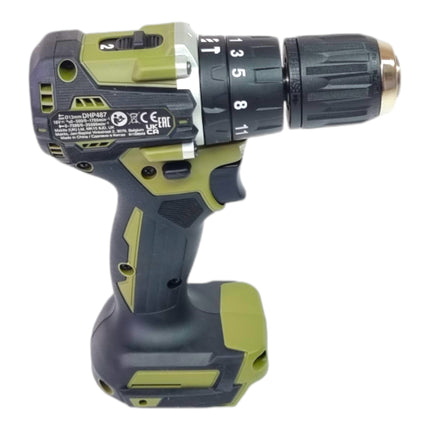 Makita DHP 487 SFKO Akku Schlagbohrschrauber 18 V 40 Nm Brushless Olive Outdoor Adventure Serie + 2x Akku 3,0 Ah + Ladegerät + Koffer