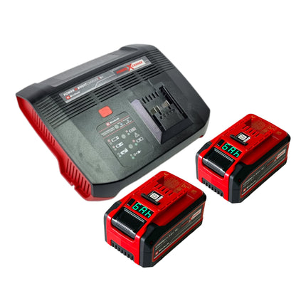 Einhell GE-CL 36 Li E cordless leaf blower and vacuum 36 V ( 2x 18 V ) Power X-Change Brushless + 2x rechargeable battery 4.0 / 6.0 Ah + charger