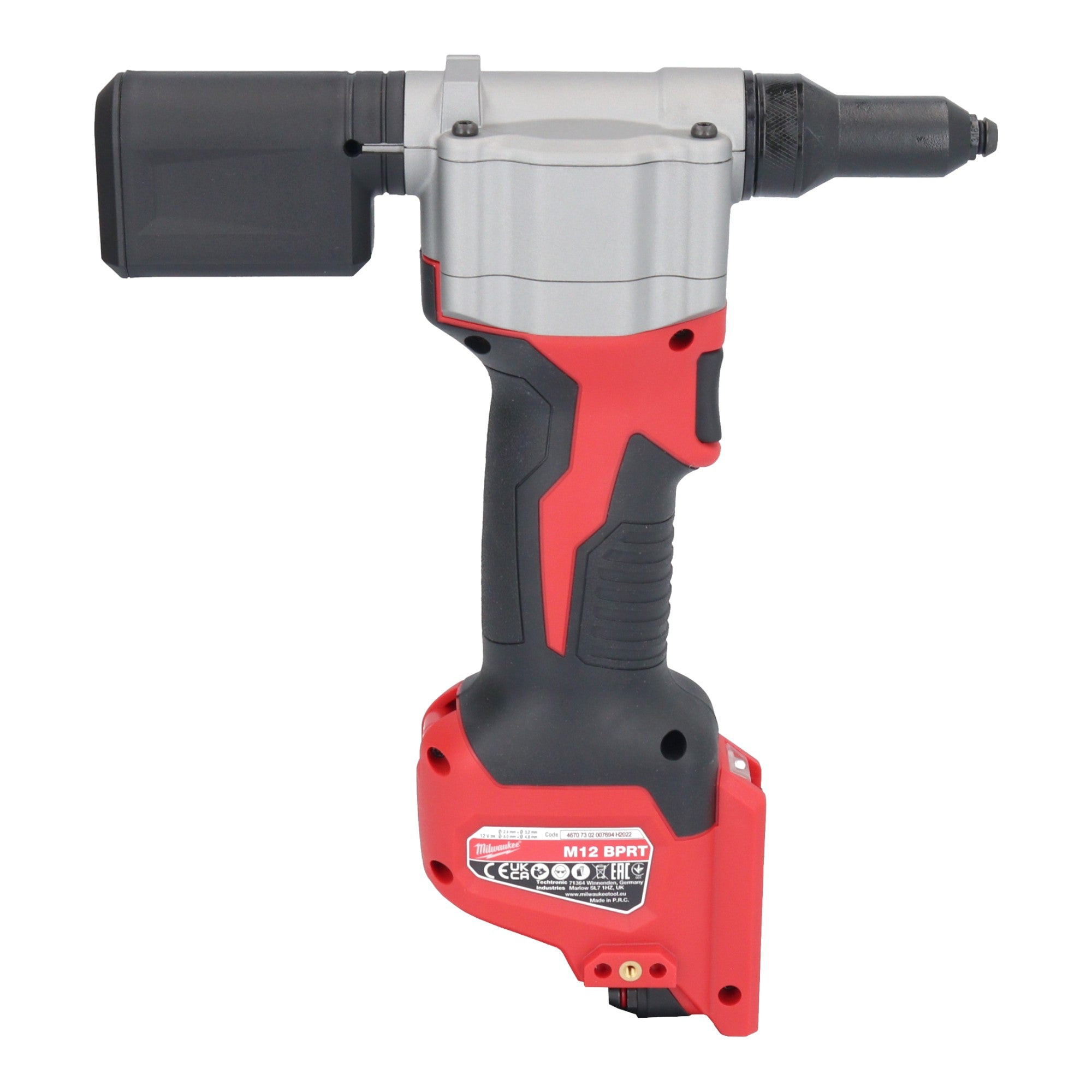 Milwaukee M12 BPRT 502 Akku Blindnietgeraet 12 V 20 32 mm 2x Akku 6 0 Ah Ladegeraet 3 - toolbrothers