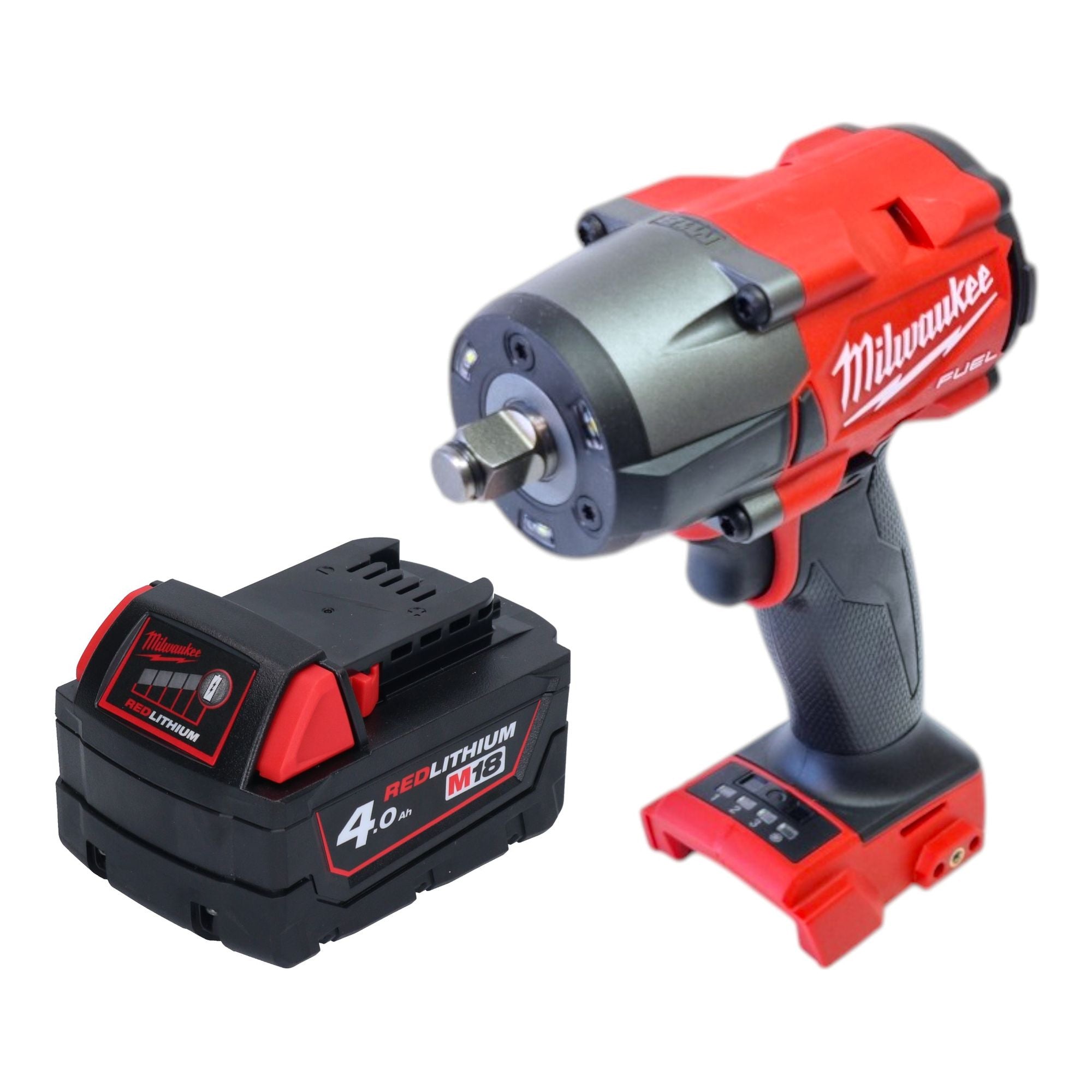 Milwaukee M18 FMTIW2F12 401 Akku Schlagschrauber 18 V 745 Nm 1 2 Brushless 1x Akku 4 0 Ah ohne Ladegeraet 0 - toolbrothers