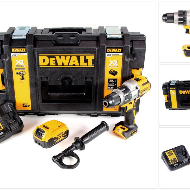 DeWalt DCD 996 P1 Akku Schlagbohrschrauber 18V 95Nm Brushless + 1x Akku 5,0Ah + Ladegerät + Toughbox - Toolbrothers