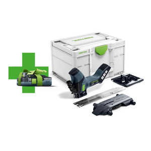 Festool ISC 240 EB Basic-4,0 Akku Dämmstoffsäge 18 V 240 mm ( 577058 ) + 1x Akku 4,0 Ah + Systainer - ohne Ladegerät