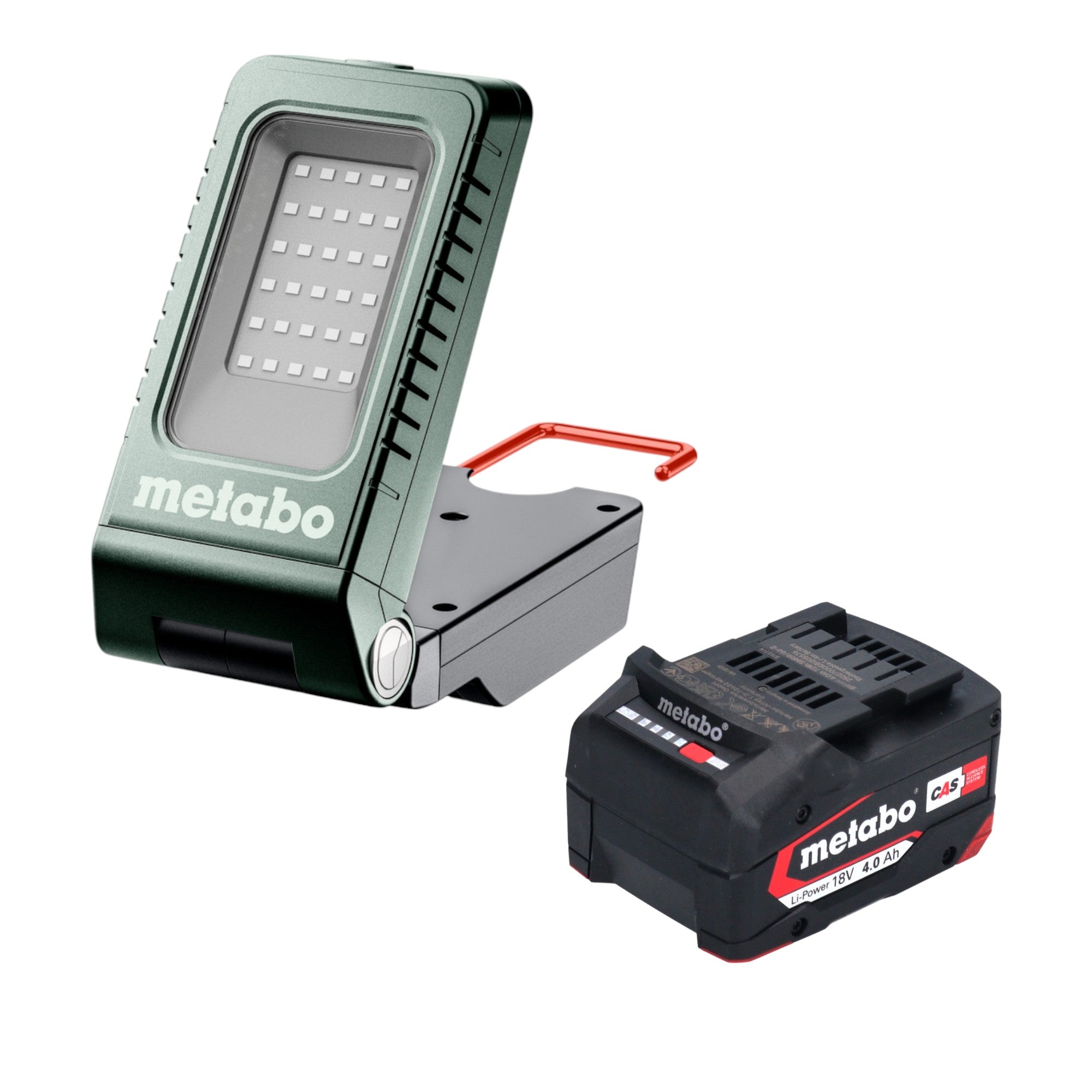 Metabo BSA 18 1000 Akku Baustrahler 18 V 1000 lm 1x Akku 4 0 Ah ohne Ladegeraet 0 - toolbrothers