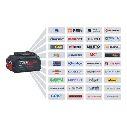 Bosch Starter Set 2x ProCORE 18 V 8,0 Ah Professional Li-Ion batería deslizante ( 2x 1600A016GK ) + cargador GAL 18V-160 Professional ( 1600A02T5G )