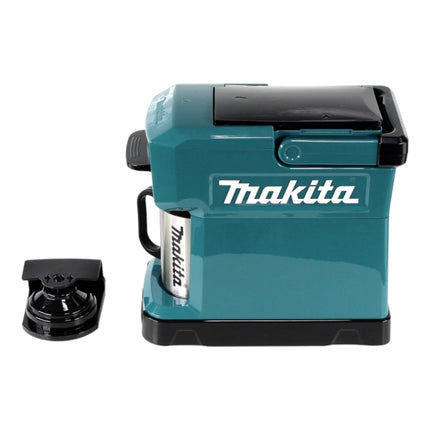 Makita DCM 501 SG2 cafetera sin cable 12 V max / 18 V + 2x batería recargable 6,0 Ah + cargador