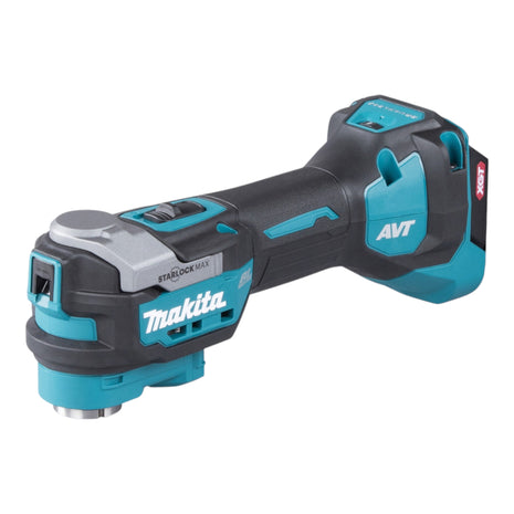 Makita TM 001 GM1 cordless multifunction tool 40 V max. Starlock Max Brushless + 1x rechargeable battery 4.0 Ah - without charger