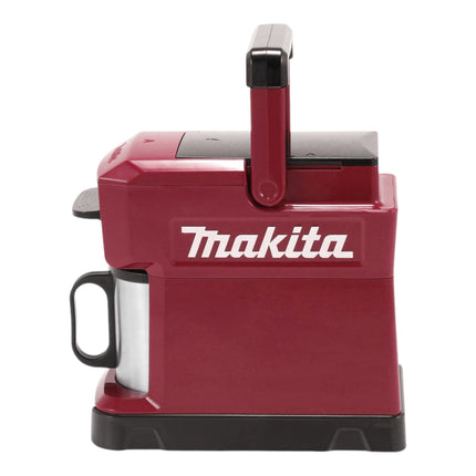 Makita DCM 501 SMAR cordless coffee maker 12 V max / 18 V red + 1x rechargeable battery 4.0 Ah + charger