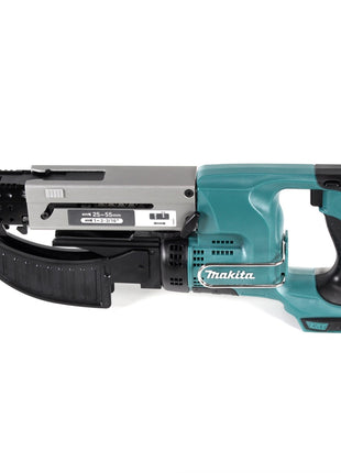 Makita DFR 550 RM1J Akku Magazinschrauber 18 V 25-55mm + 1x Akku 4,0Ah + Ladegerät + Makpac - Toolbrothers