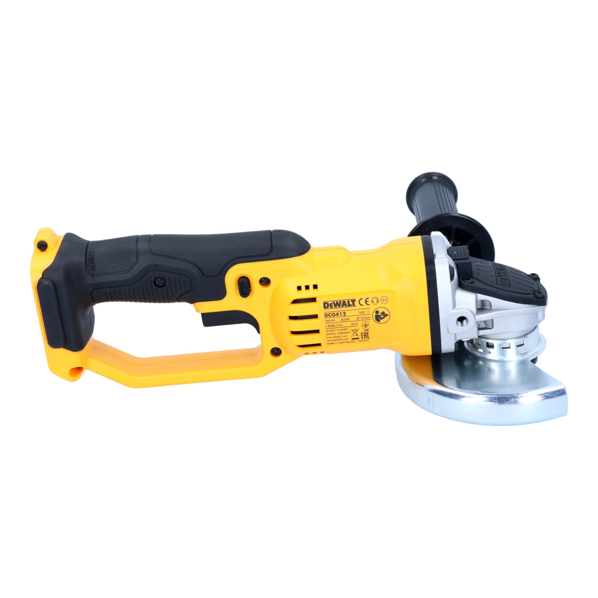 DeWalt DCG 412 NT Akku Winkelschleifer 18 V 125 mm 1x Akku 4 0 Ah TSTAK ohne Ladegeraet 4 - toolbrothers