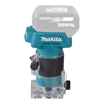 Makita DRT 52 SF1 cordless edge router 18 V 6 mm brushless + 1x rechargeable battery 3.0 Ah + charger