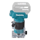 Makita DRT 52 RT1 fraiseuse de chant sans fil 18 V 6 mm Brushless + 1x batterie 5,0 Ah + chargeur