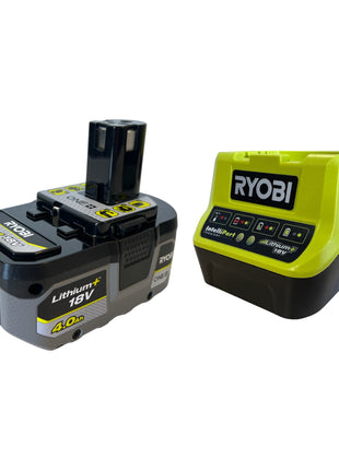 Ryobi R18AG-0 Smerigliatrice angolare a batteria 18 V ONE+ 115 mm + 1x batteria 4,0 Ah + caricatore